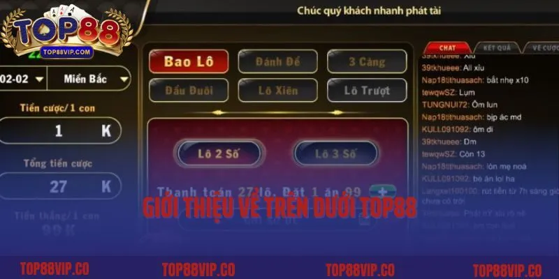 Giới thiệu về Trên Dưới Top88